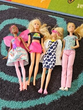 Barbie Fashion Doll Set - Pink and Blue Accents